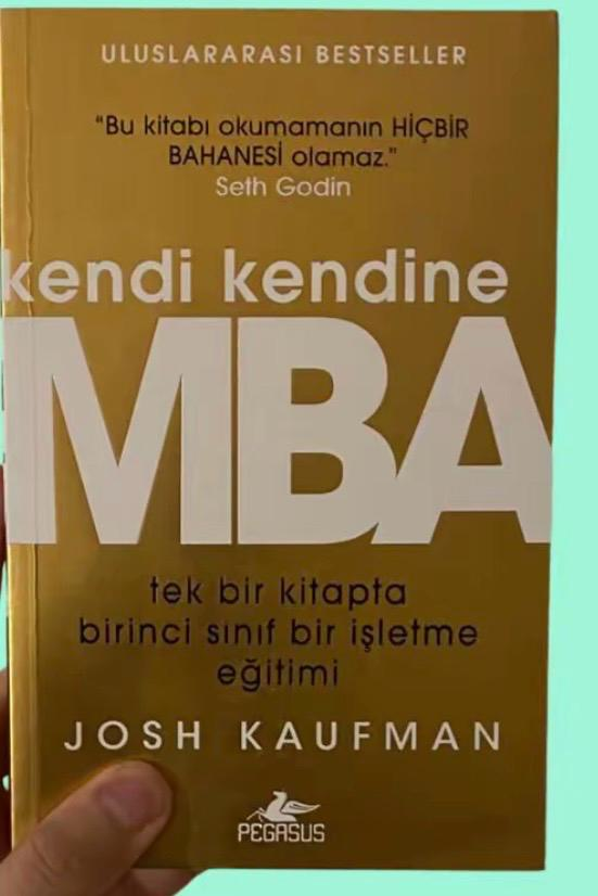 Kendi Kendine MBA kitap kapağı